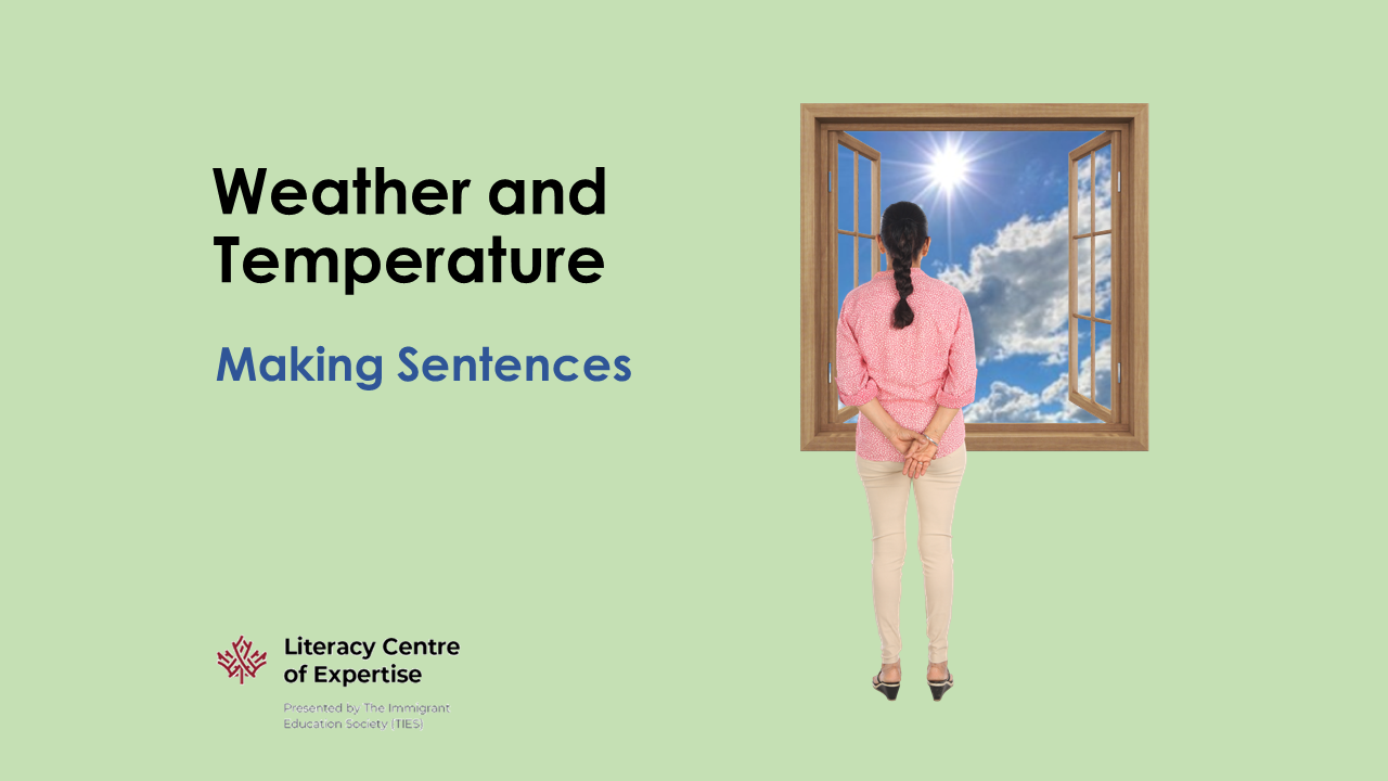 Winter Weather Module Literacy Centre of Expertise